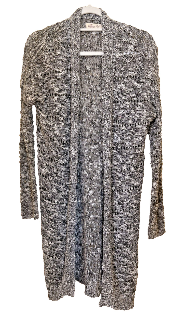 Hollister Marled Cocoon Duster Cardigan Sweater Womens XS/Small